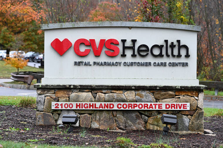 FAITH NINIVAGGI / REUTERS / OCT. 30, 2023
                                CVS Health Retail Pharmacy Customer Care Center at CVS headquarters in Woonsocket, Rhode Island.